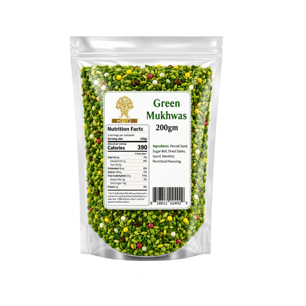 KLG Green Mukhwas 200 g buy online USA - 1